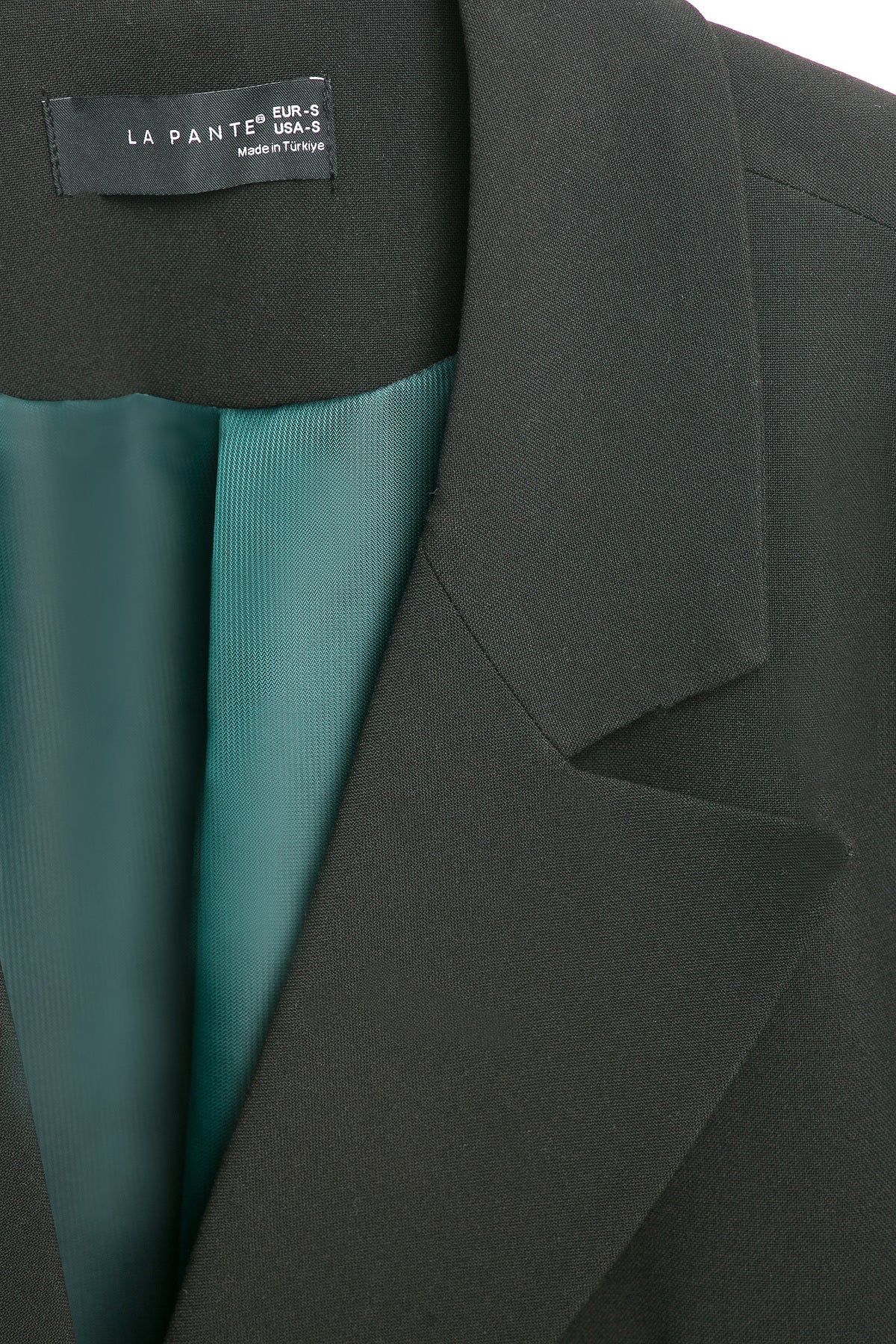 Alt Üst Takım Kadın Blazer Ceket Pantolon Takım Önden Kapak Cepli Rahat Ceket Pantolon Takımı Siyah