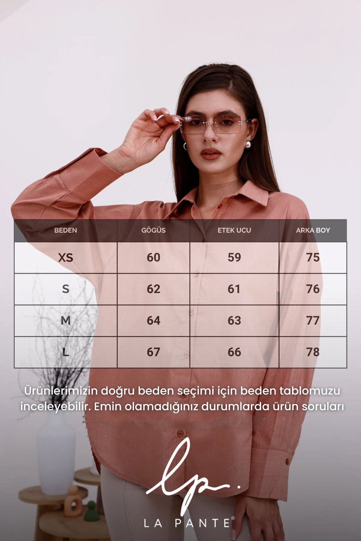 Kadın Gömlek Salaş Oversize Uzun Kollu Yeşil Çizgili Gömlek Önden Düğmeli Gömlek Takım