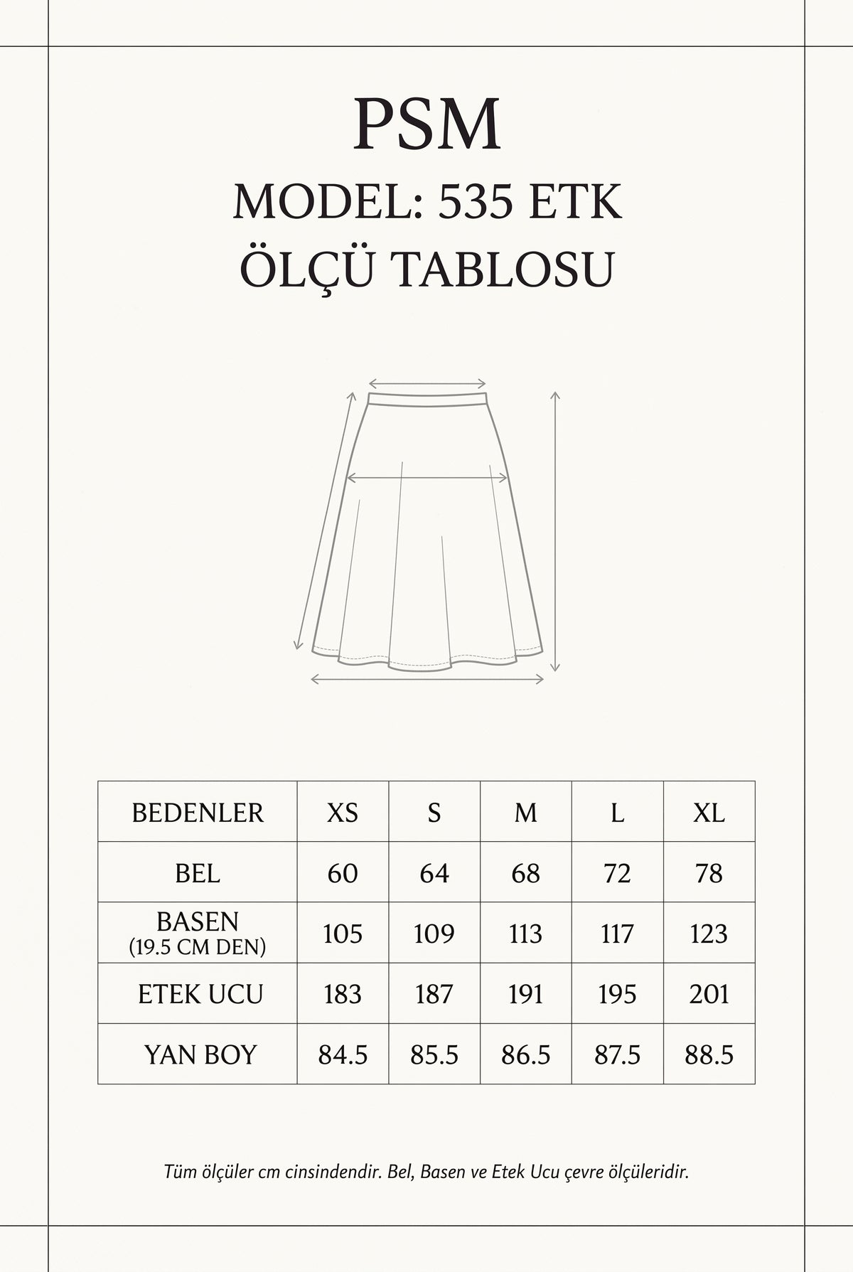 Kadın Etek Saten Etek Tesettür Kloş Bağlamalı A kesim Midi Kumaş Uzun